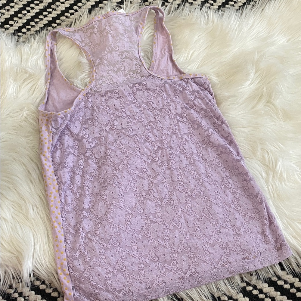 Jasmine & Ginger Lavender and Yellow Pajama Set - Picture 4 of 7